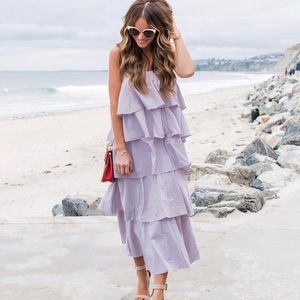 Anthro (Prose&Poetry) Ellie Tiered Tube Dress